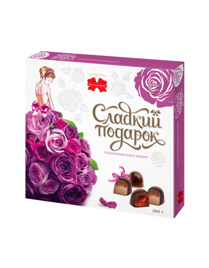 Сладкий подарок (лиловый), 260г