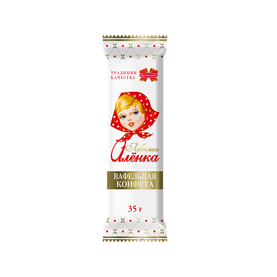 «ВАФЕЛЬНАЯ КОНФЕТА «ЛЮБИМАЯ АЛЕНКА»