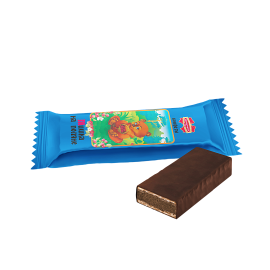 Мишка на поляне