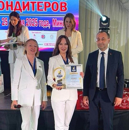 Высшие награды на конкурсе «Кондитерский Олимп»